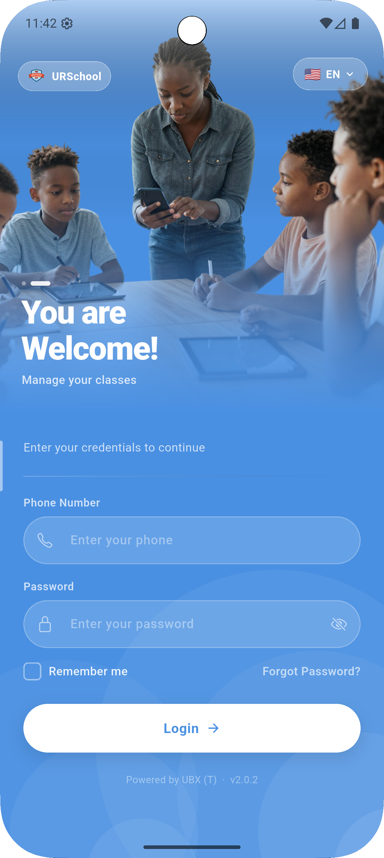 Teacher Login